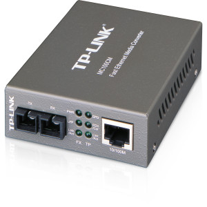 TP-Link 10/100Mbps Multi-Mode Media Converter MC100CM - Lisconet.com