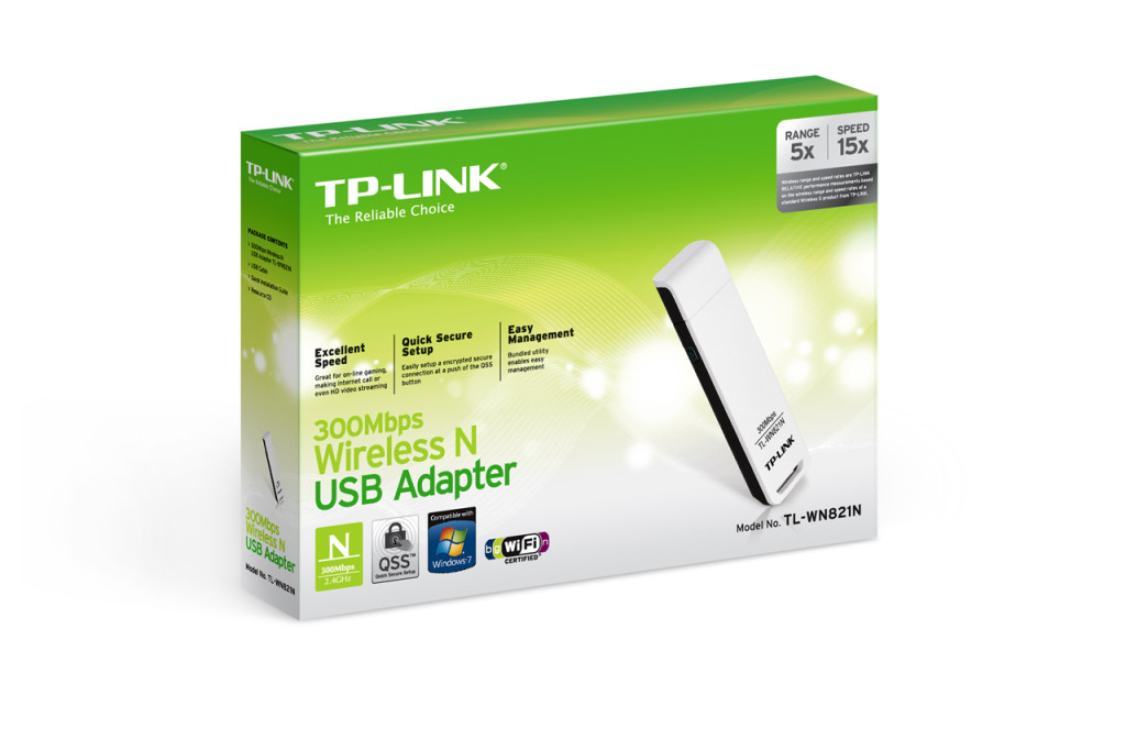 TP-Link TL-WN821N Card 2,4 GHz USB, 300 Mbps -Lisconet