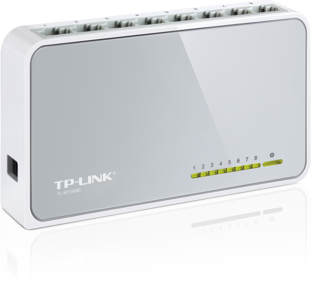 TP-Link TL-SF1008D 8-Port 10/100Mbps Desktop Switch-lisconet