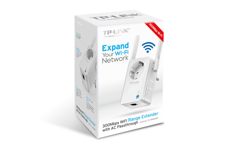 TP-Link TL-WA860RE WiFi Range Extender with AC Passthrough - Lisconet.com