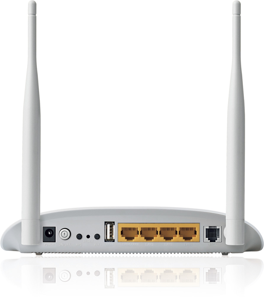 Tp-Link TD-W8968 300Mbps Wireless N USB ADSL2+ Modem Router - Lisconet