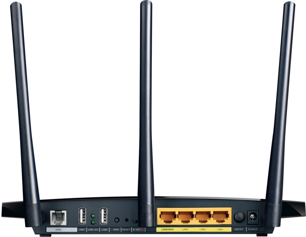 Tp-Link TD-W8980 N600 Wireless Dual Band Gigabit ADSL2+ Modem Router