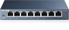 Tp-Link TL-SG108 8-Port 10/100/1000Mbps Desktop Switch - Lisconet