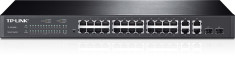 Tp-Link TL-SL2428 24-Port 10/100Mbps + 4-Port Gigabit Smart Switch - Lisconet