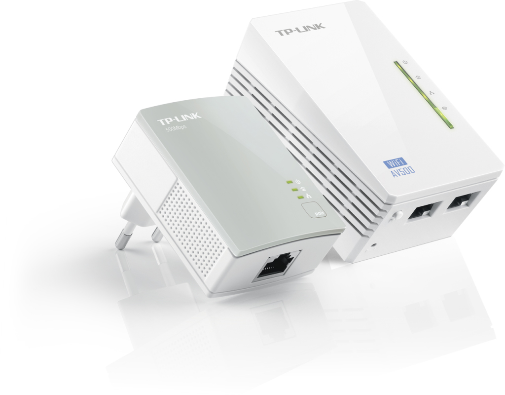 Tp-Link TL-WPA4220KIT 300Mbps AV500 WiFi Powerline Extender Starter Kit TL-WPA4220KIT - Lisconet
