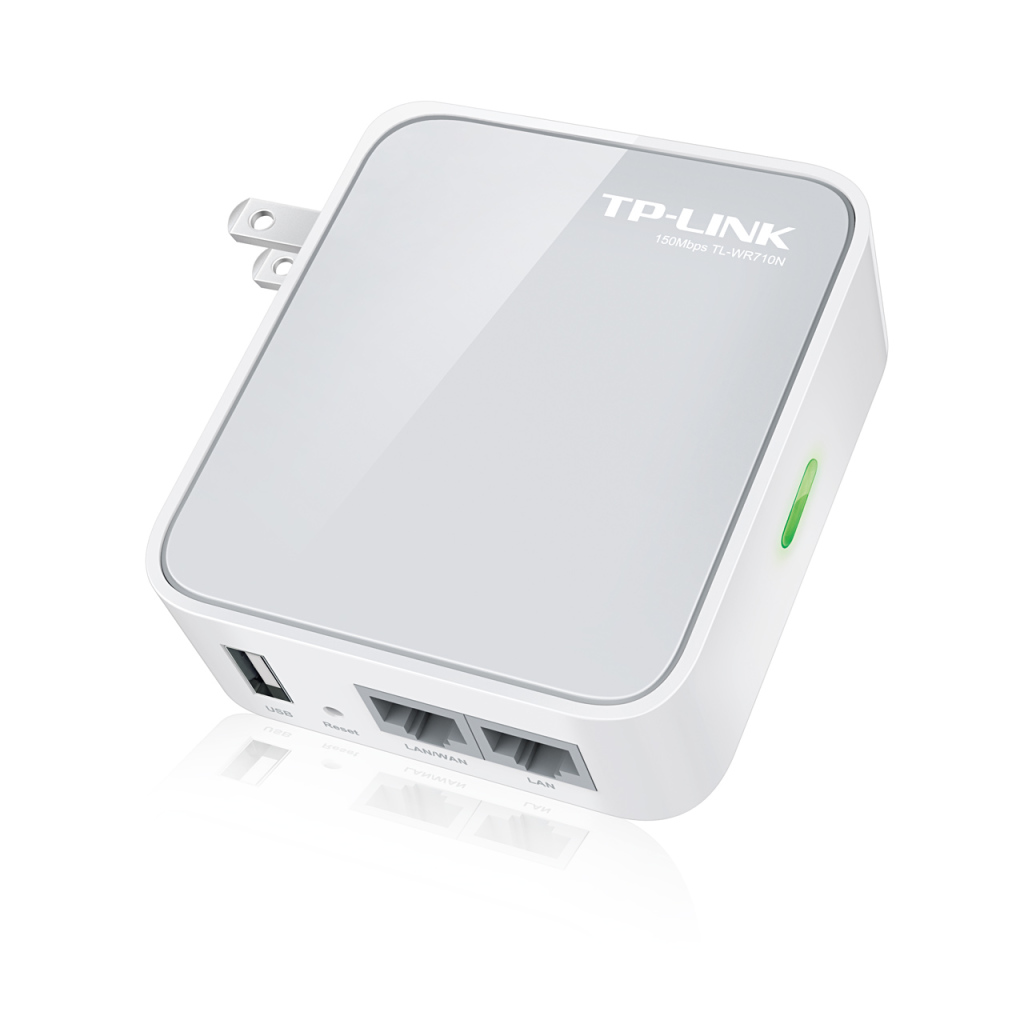 Tp-Link TL-WR710N 150Mbps-WLAN-N-Nano-AP/Router/TV-Adapter/Repeater -Lisconet