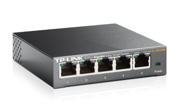 Tp-Link TL-SG105E 5-Port Gigabit Easy Smart Switch-Lisconet