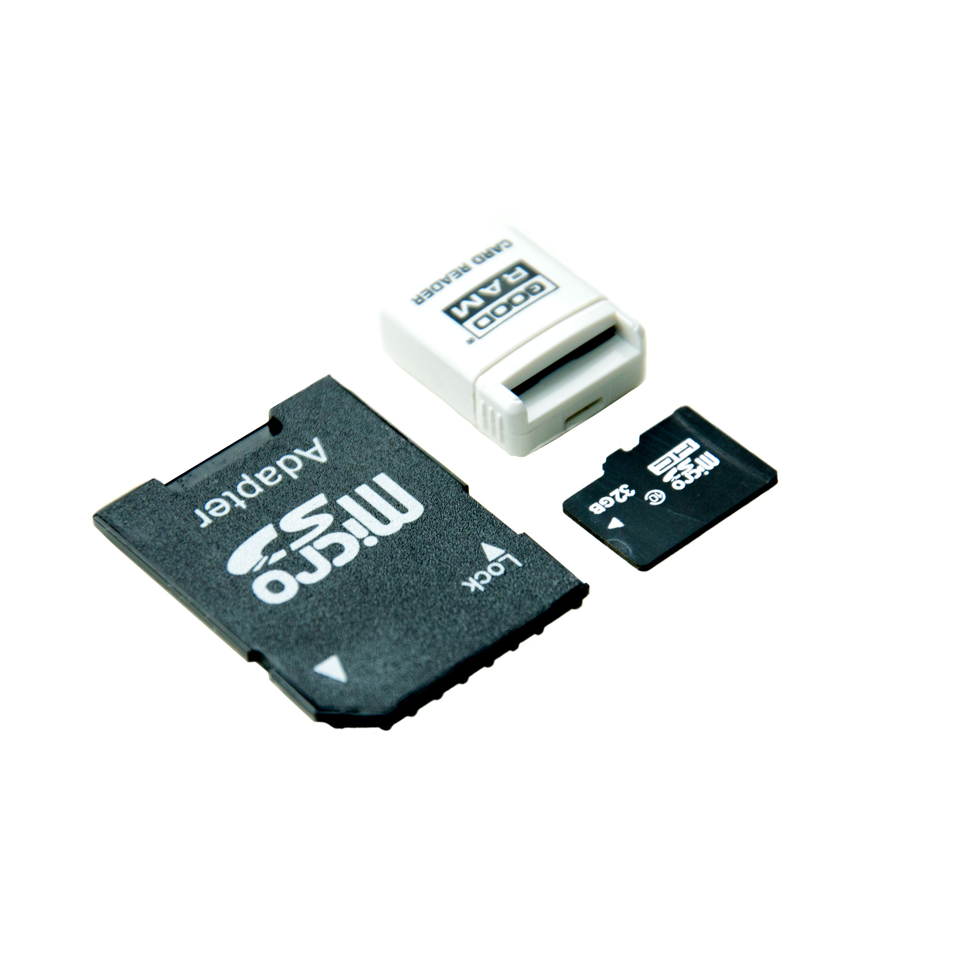 MicroSD HC 32GB USB stick card reader SD adapter - Lisconet