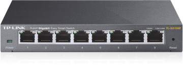 Tp-Link TL-SG108E 8-Port Gigabit Easy Smart Switch -Liconet