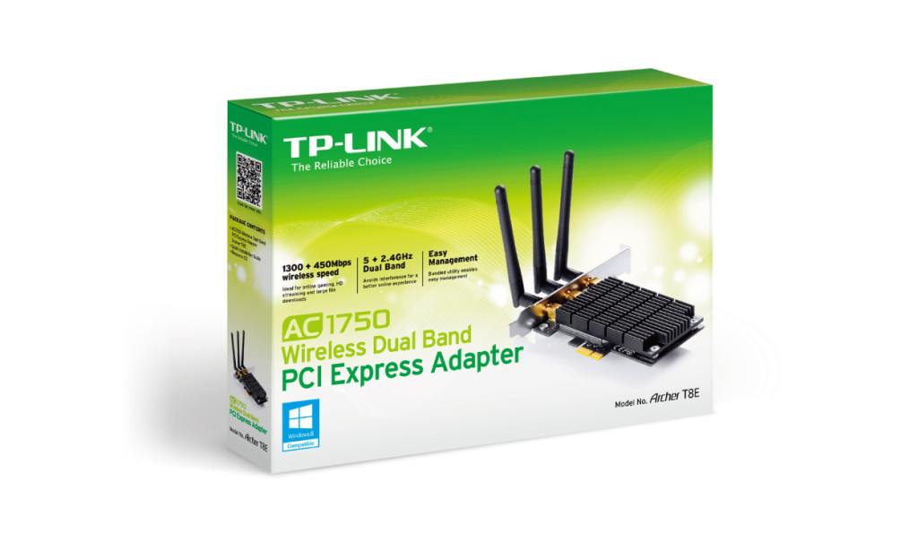Archer T8E AC1750 Wireless Dual Band PCI Express Adapter -Lisconet