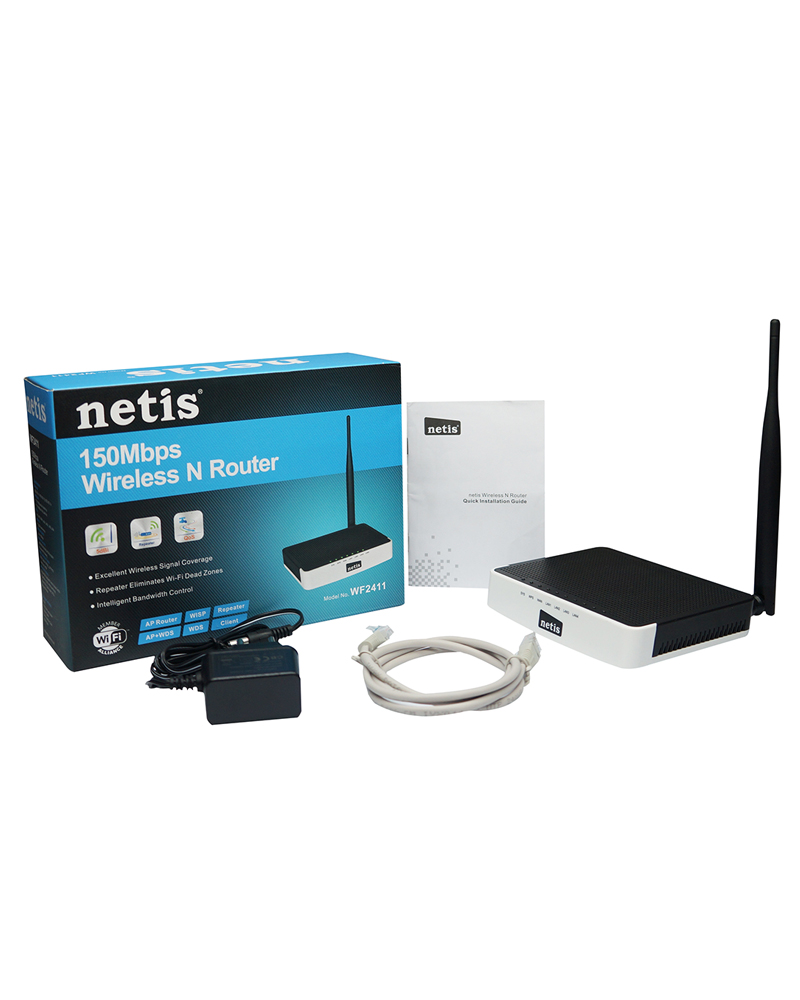Retouch bathing In front of you Netis WF2411 150Mbps Wireless N Router - Lisconet