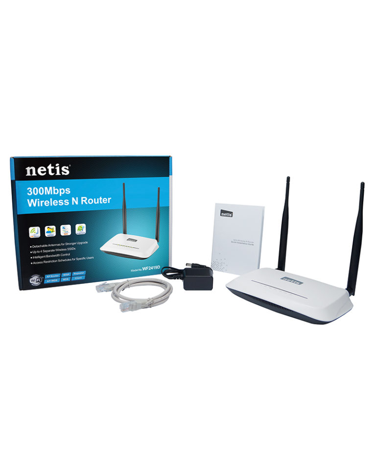 netis WF2419D 300Mbit wirless n router - lisconet