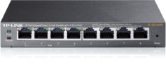 TP-Link TL-SG108PE 8-Port Gigabit Easy Smart Switch with 4-Port PoE -lisconet.com