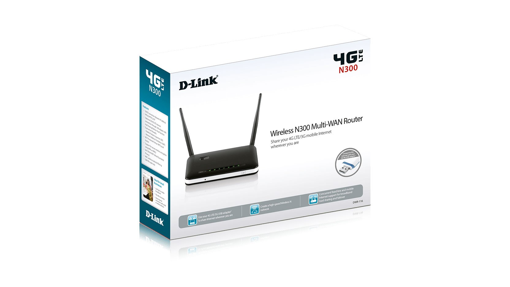 Wardrobe increase Mediate D-Link DWR-116 USB 3G 4G LTE router - Lisconet